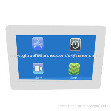 13.3-inch Digital Photo Frame, Supports 1,080P, with 1,024*600 Pixels, Wall Mountable, Easy to Fix